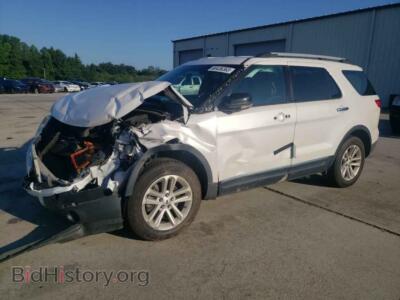 2012 Ford EXPLORER Explorer X, white — VIN 1FMHK7D93CGA62871, Copart