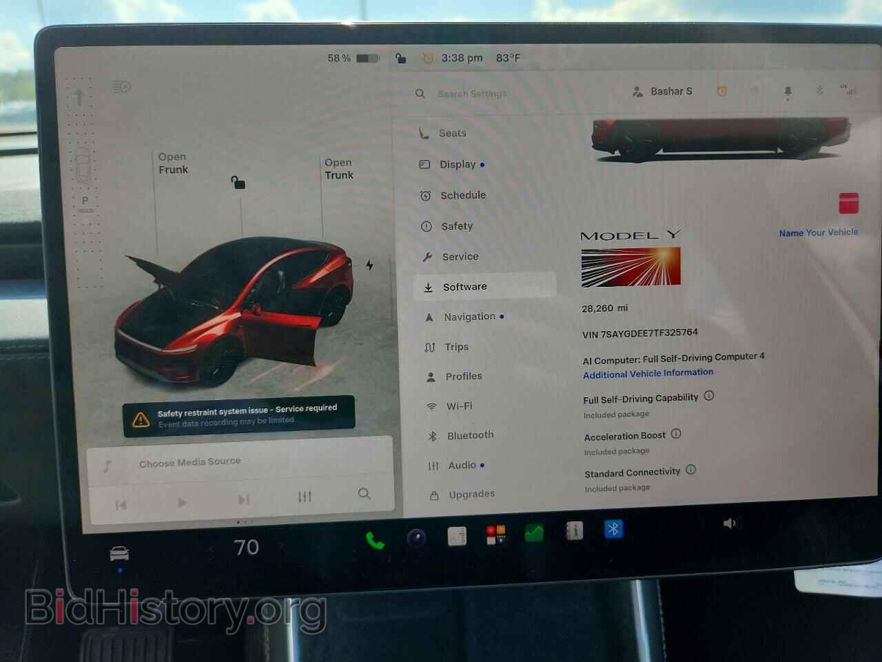 2026 TESLA MODEL Y - VIN: 7SAYGDEE7TF325764 - Photo 9