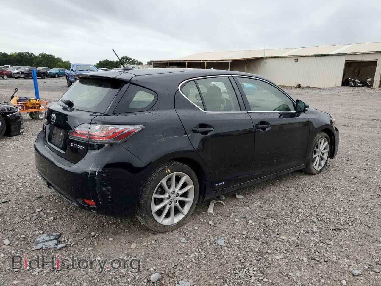 2011 LEXUS CT 200 - VIN: JTHKD5BH2B2036629 - Фото 3