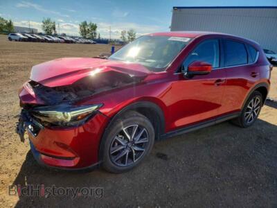 2018 Mazda CX-5 Grand Touring, red — VIN JM3KFBDM0J0464494, Copart