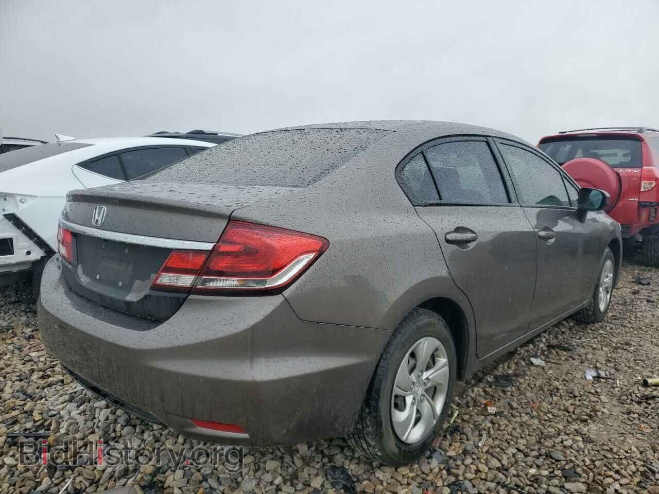 2014 HONDA CIVIC - VIN: 2HGFB2F56EH500459 - Фото 4