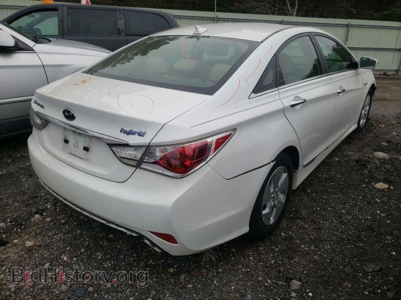 2012 HYUNDAI SONATA - VIN: KMHEC4A41CA033962 - Фото 4