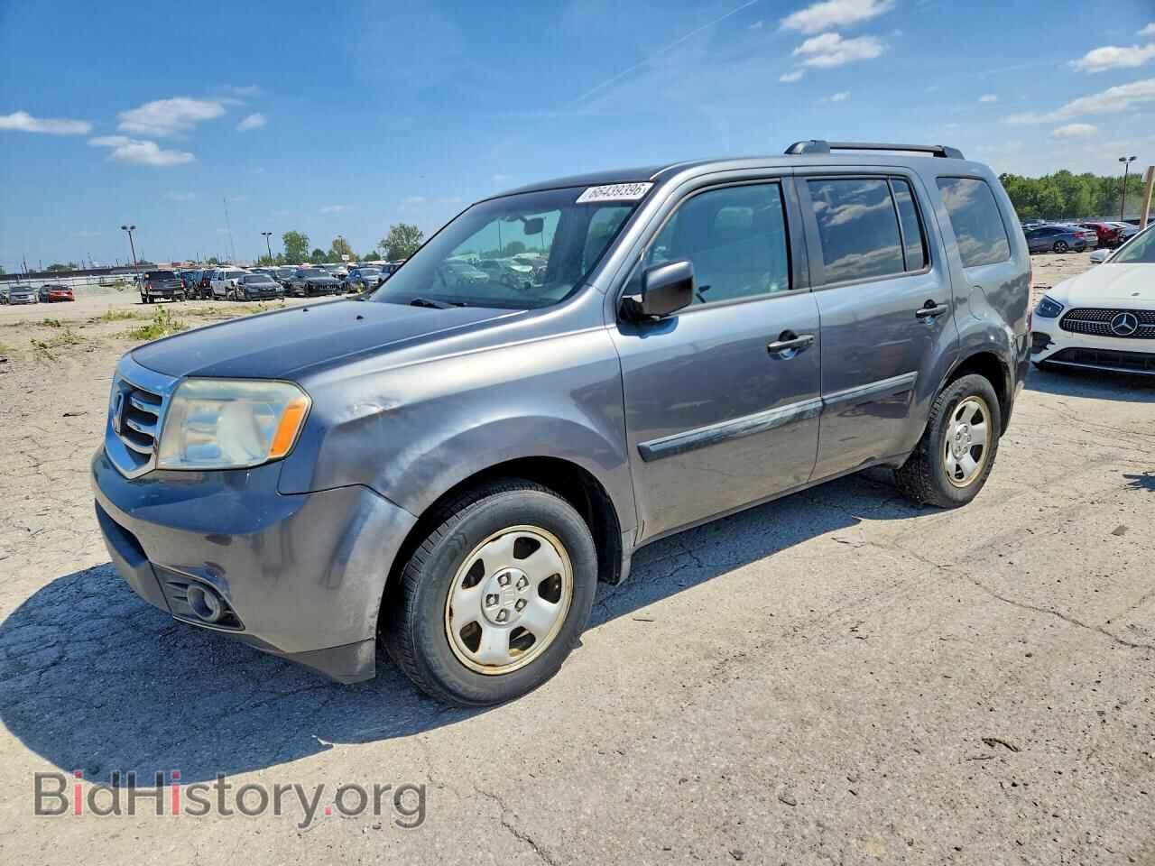 Photo 5FNYF4H20CB020799 - HONDA PILOT 2012