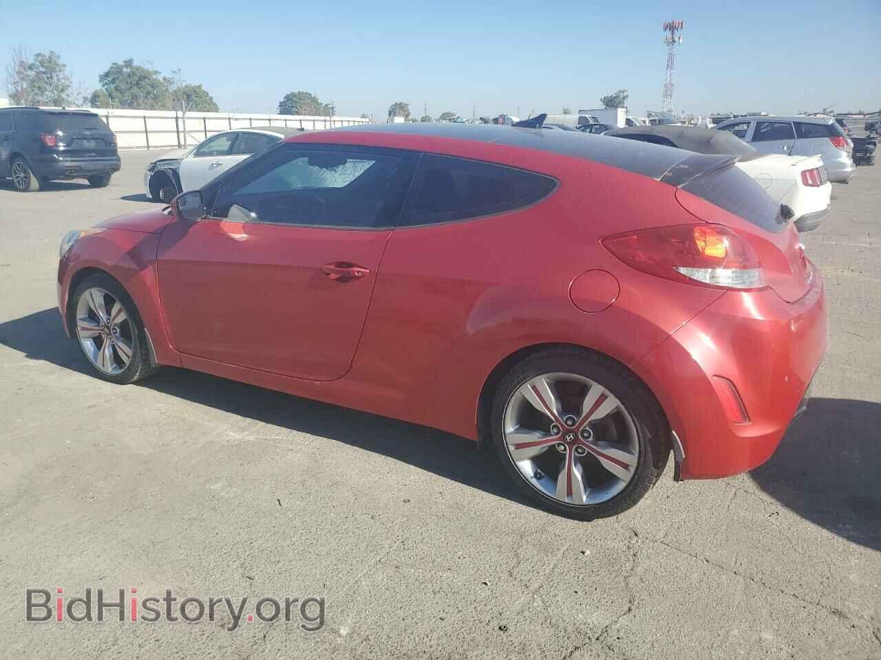 2014 HYUNDAI VELOSTER - VIN: KMHTC6AD4EU197968 - Фото 2