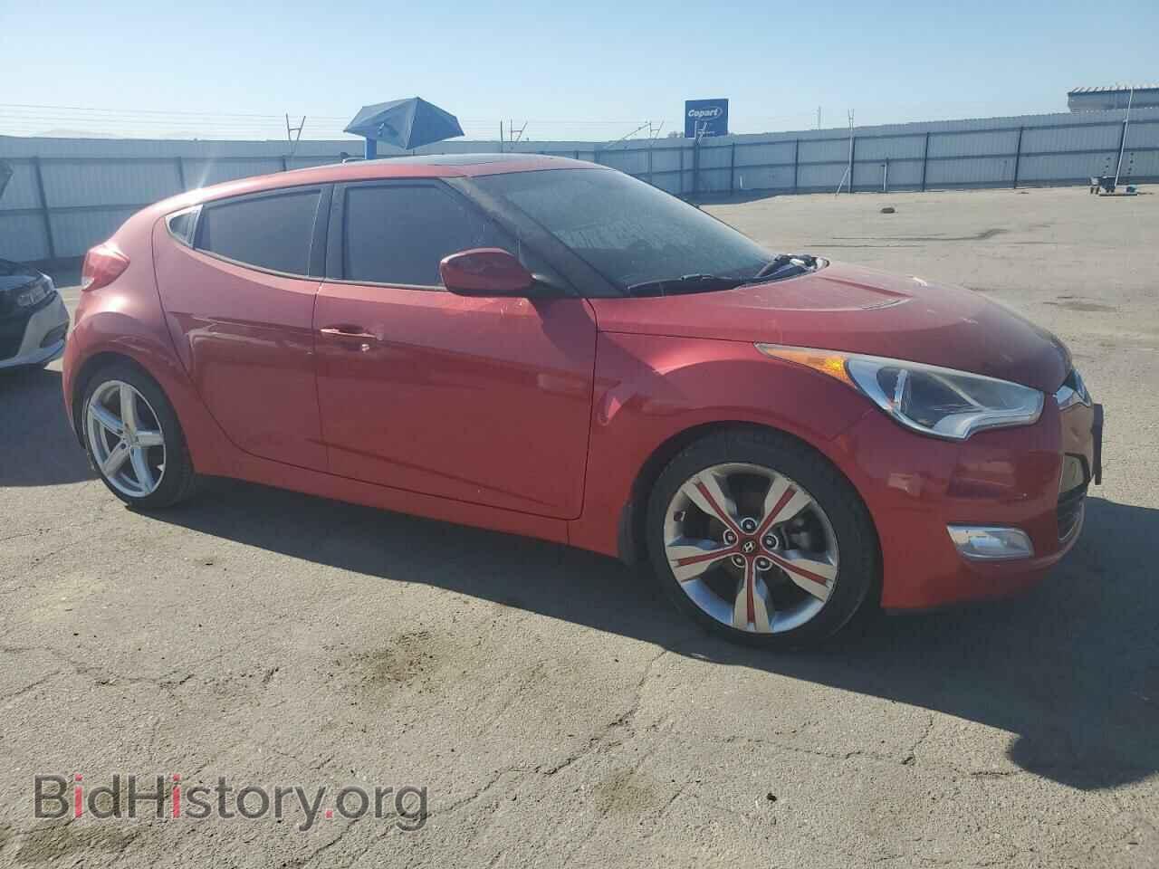 2014 HYUNDAI VELOSTER - VIN: KMHTC6AD4EU197968 - Фото 4