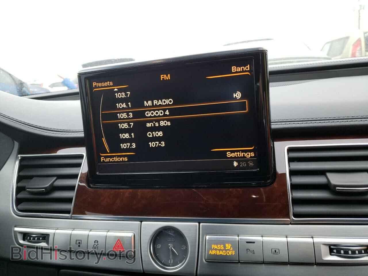 2013 AUDI S8 - VIN: WAUD2AFD3DN029297 - Фото 9