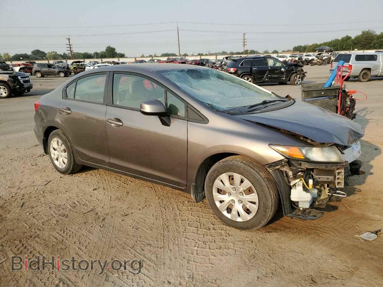 2012 HONDA CIVIC - VIN: 19XFB2F53CE094471 - Фото 4
