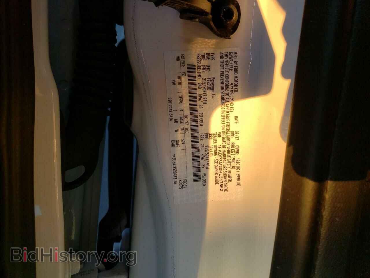 2017 FORD FOCUS - VIN: 1FADP3M20HL317562 - Photo 10
