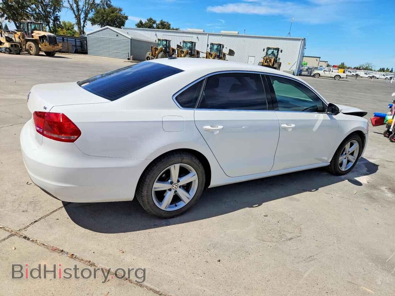 2012 VOLKSWAGEN PASSAT - VIN: 1VWBP7A32CC097322 - Фото 3
