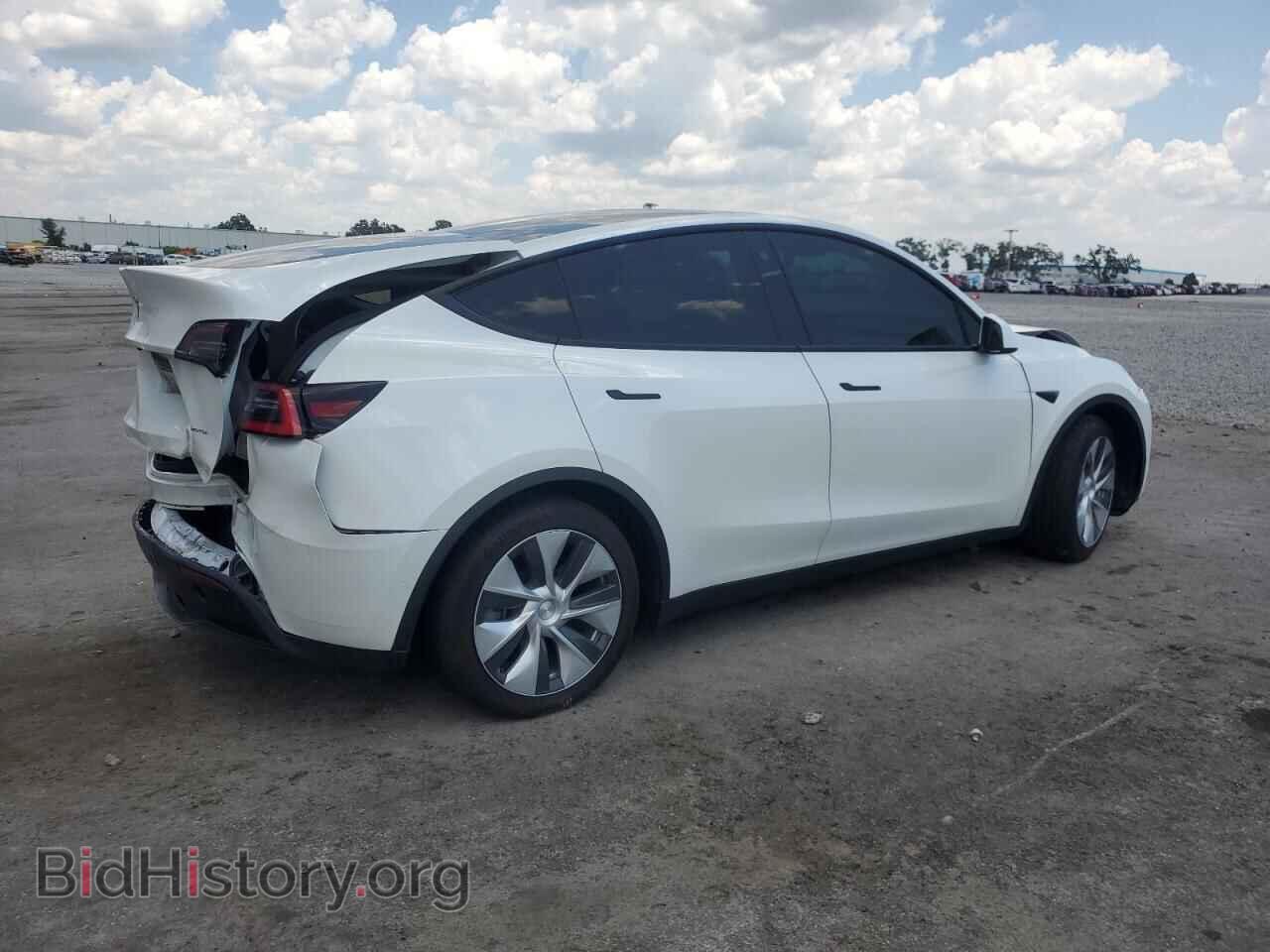 2021 TESLA MODEL Y - VIN: 5YJYGAEEXMF141870 - Фото 3