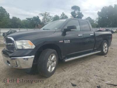 2015 RAM 1500 SLT, black — VIN 1C6RR7GT3FS781607, Copart