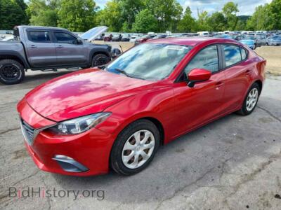 2015 Mazda 3 Sport, red — VIN 3MZBM1U78FM173052, Copart
