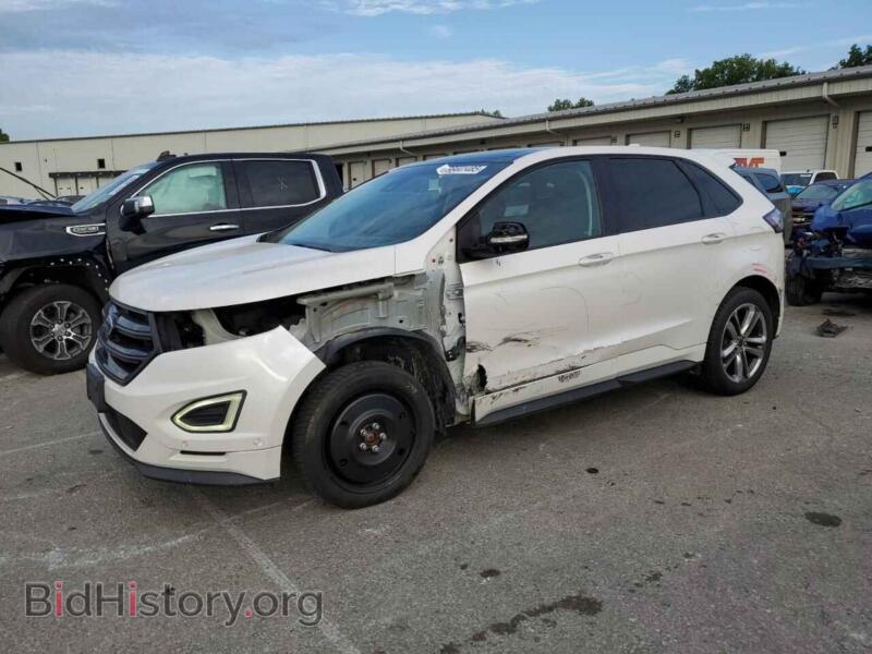 2015 Ford EDGE Sport (VIN 2FMTK4AP0FBB08292) — фото 1 из 12, Copart, повреждение: передняя часть