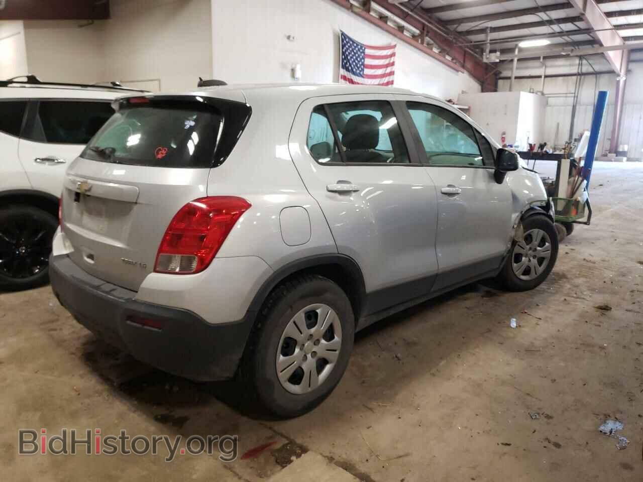2016 CHEVROLET TRAX - VIN: 3GNCJKSB7GL128762 - Фото 3