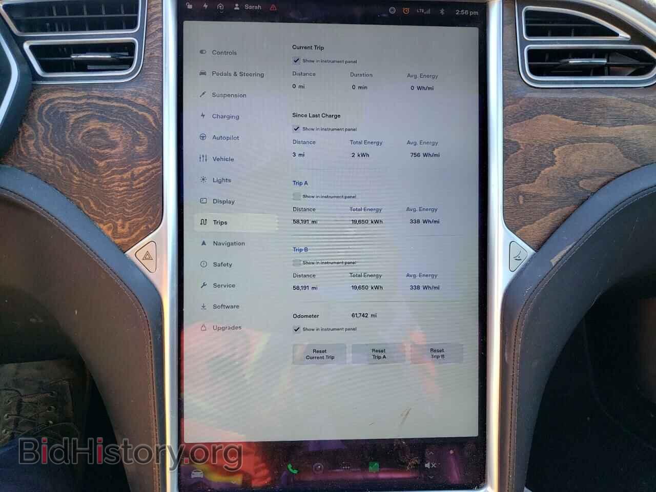 2017 TESLA MODEL S - VIN: 5YJSA1E25HF204425 - Photo 9