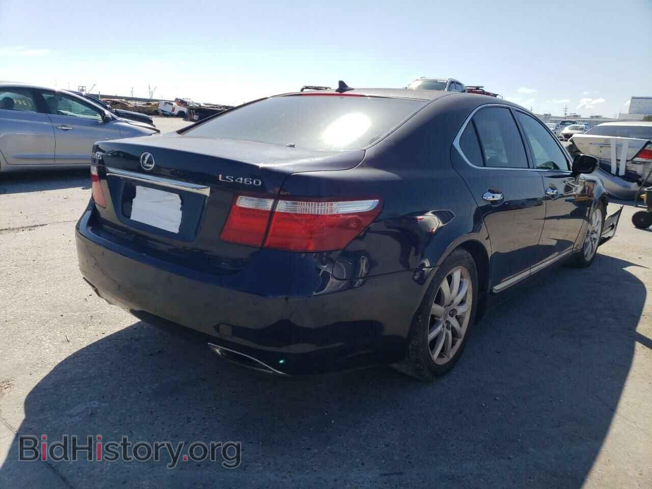 2007 LEXUS LS460 - VIN: JTHBL46F275045567 - Фото 4