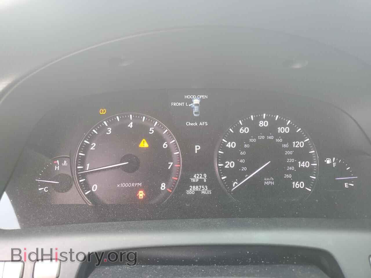 2007 LEXUS LS460 - VIN: JTHBL46F175046127 - Фото 9