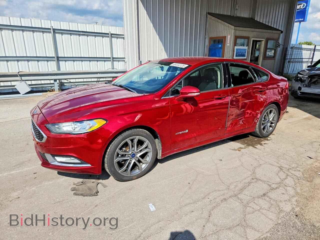 Фотография 3FA6P0LU3HR272922 - FORD FUSION 2017