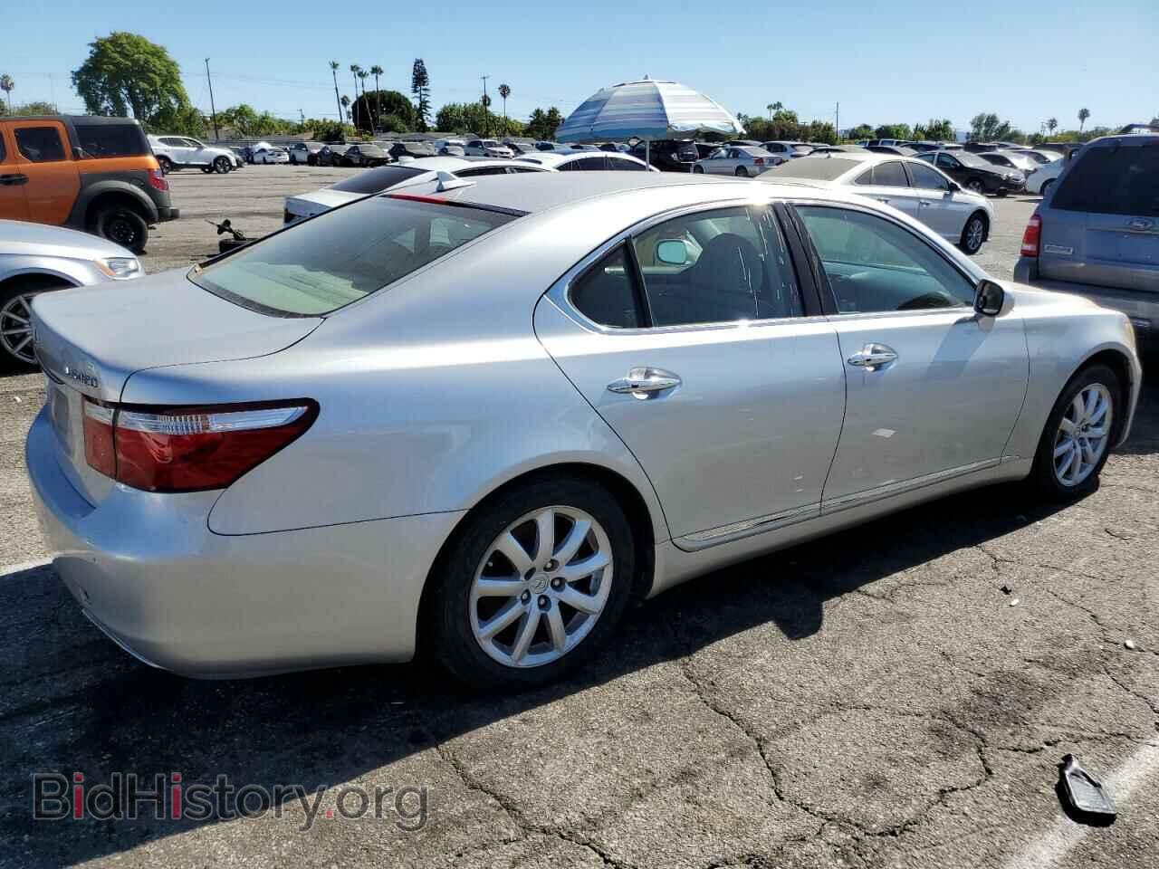 2007 LEXUS LS460 - VIN: JTHBL46F375047408 - Фото 3