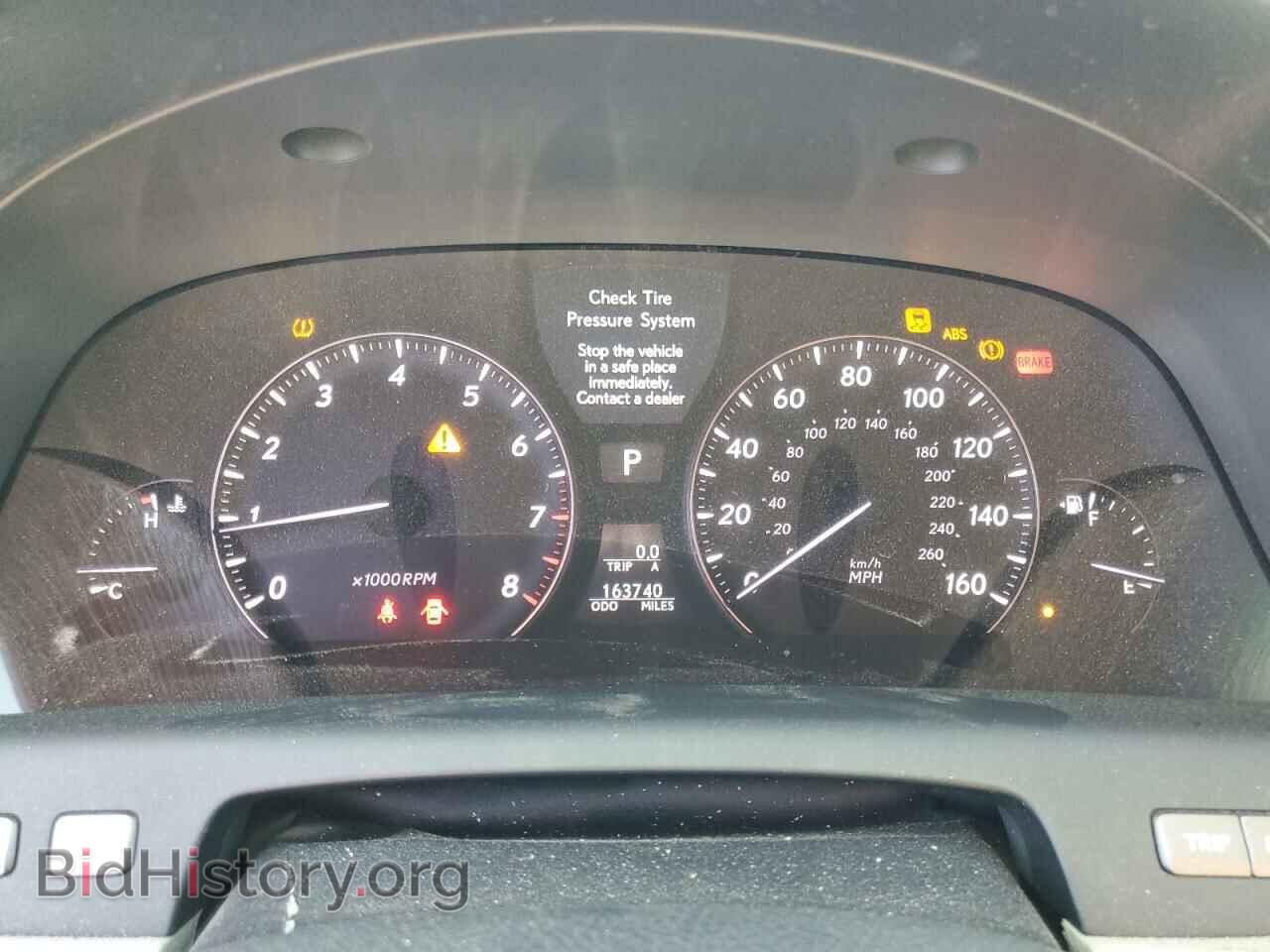 2007 LEXUS LS460 - VIN: JTHBL46F375047408 - Фото 9
