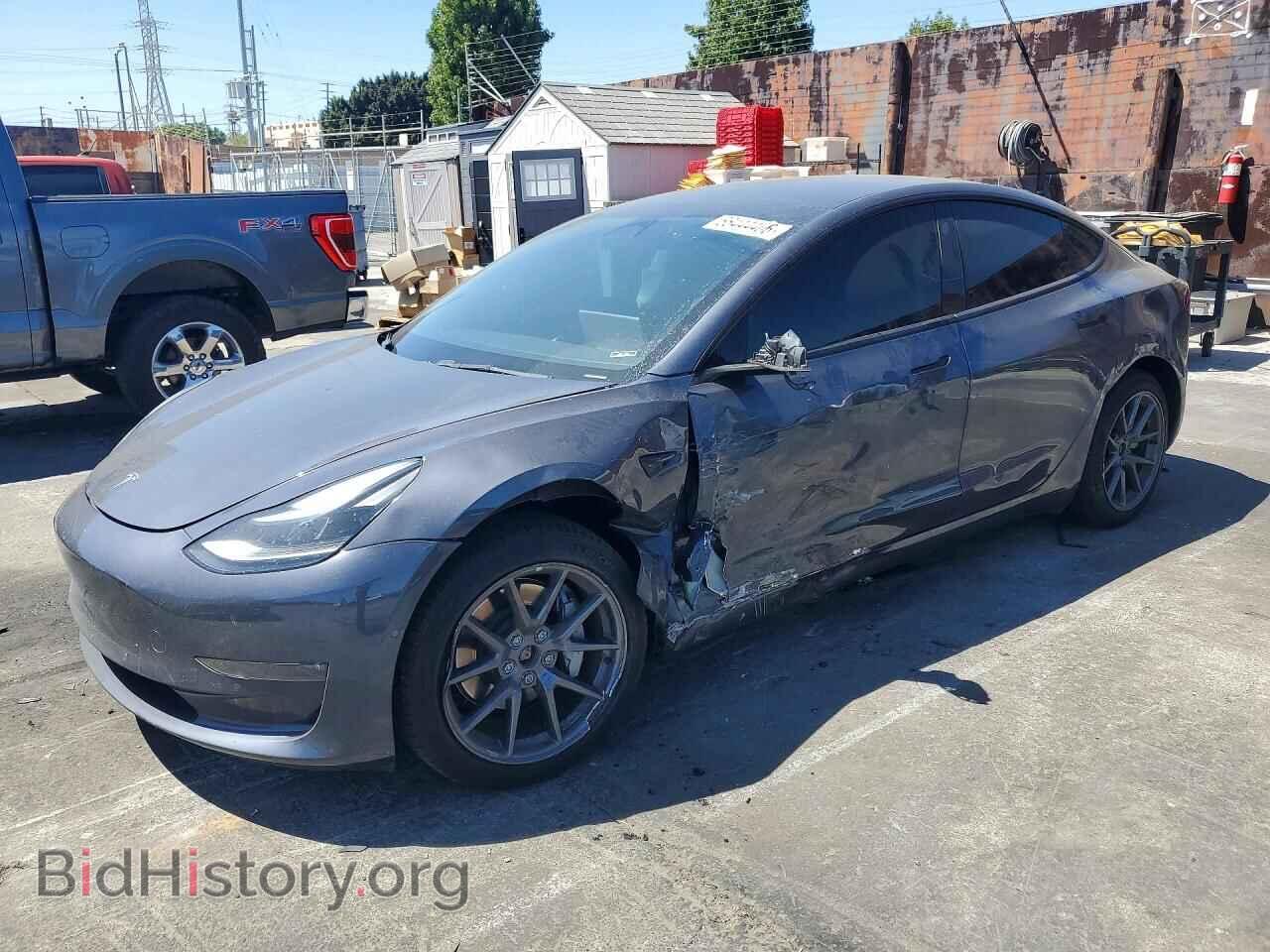 Photo 5YJ3E1EB8NF267118 - TESLA MODEL 3 2022