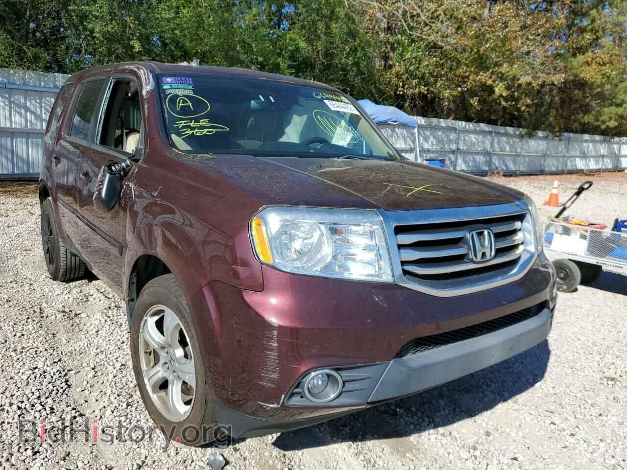 Photo 5FNYF3H5XDB044081 - HONDA PILOT 2013