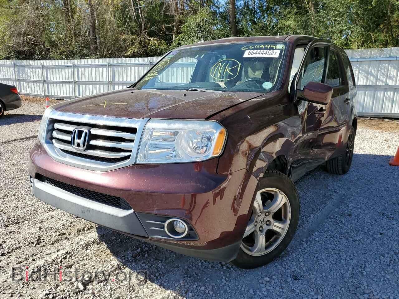 2013 HONDA PILOT - VIN: 5FNYF3H5XDB044081 - Фото 2