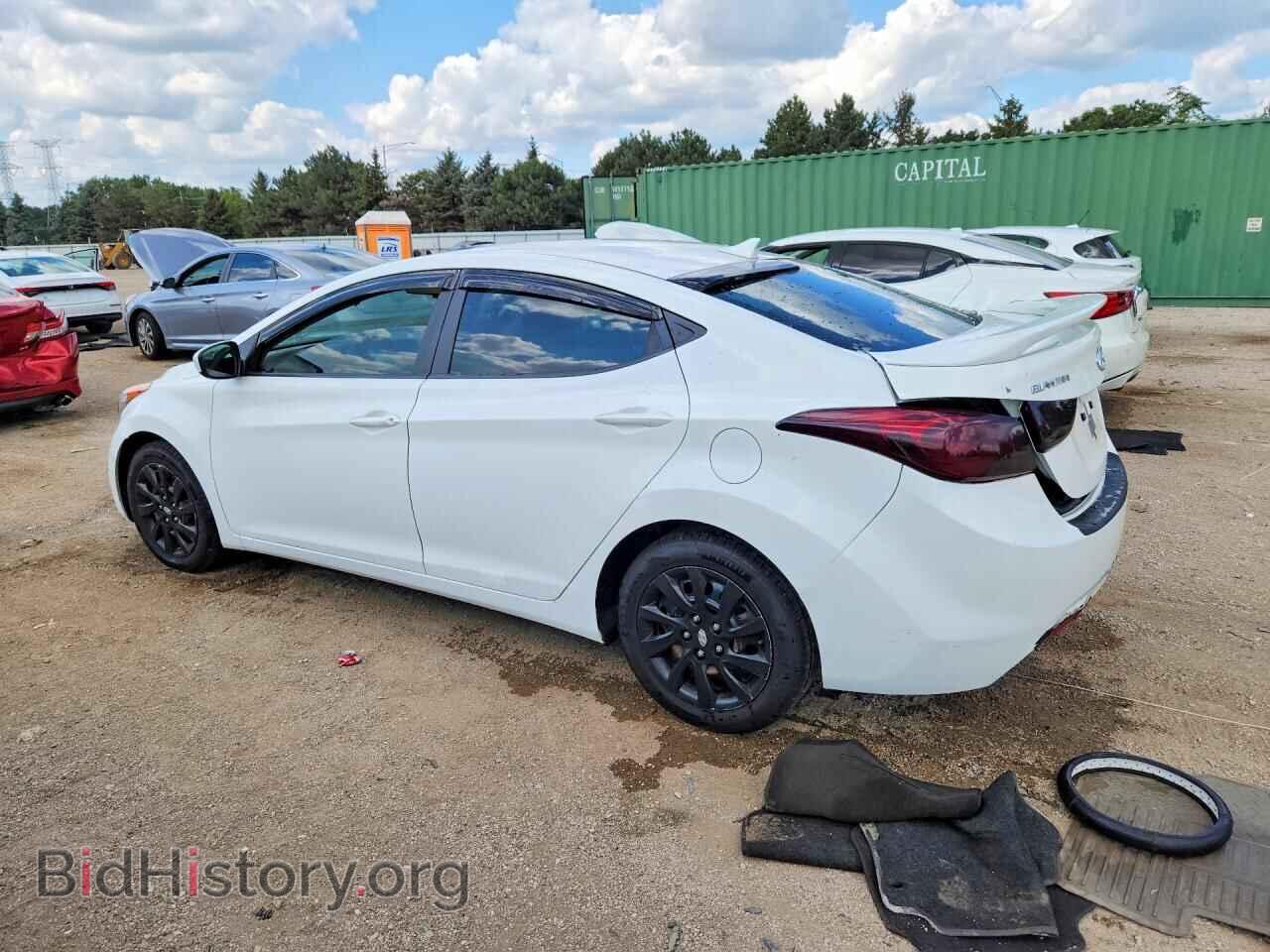 2012 HYUNDAI ELANTRA - VIN: 5NPDH4AE5CH096517 - Фото 2
