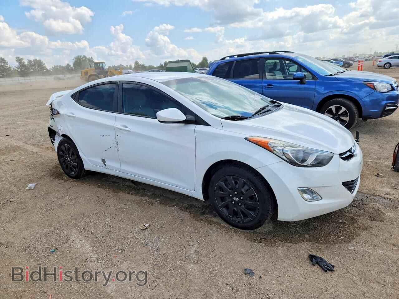 2012 HYUNDAI ELANTRA - VIN: 5NPDH4AE5CH096517 - Фото 4