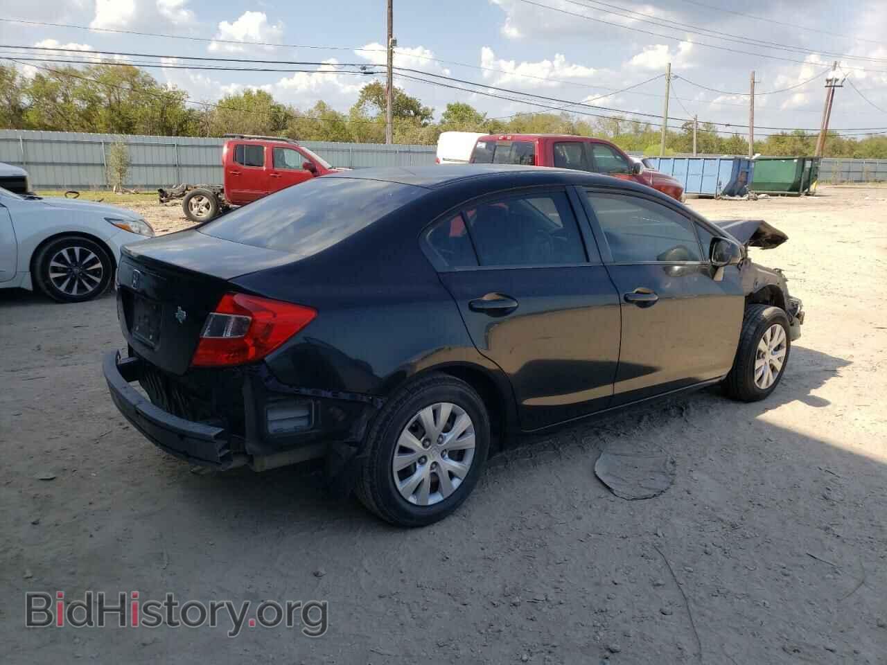 2012 HONDA CIVIC - VIN: 2HGFB2F54CH331331 - Фото 3