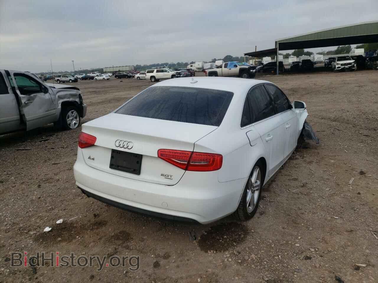 2013 AUDI A4 - VIN: WAUBFAFL2DN049737 - Фото 4