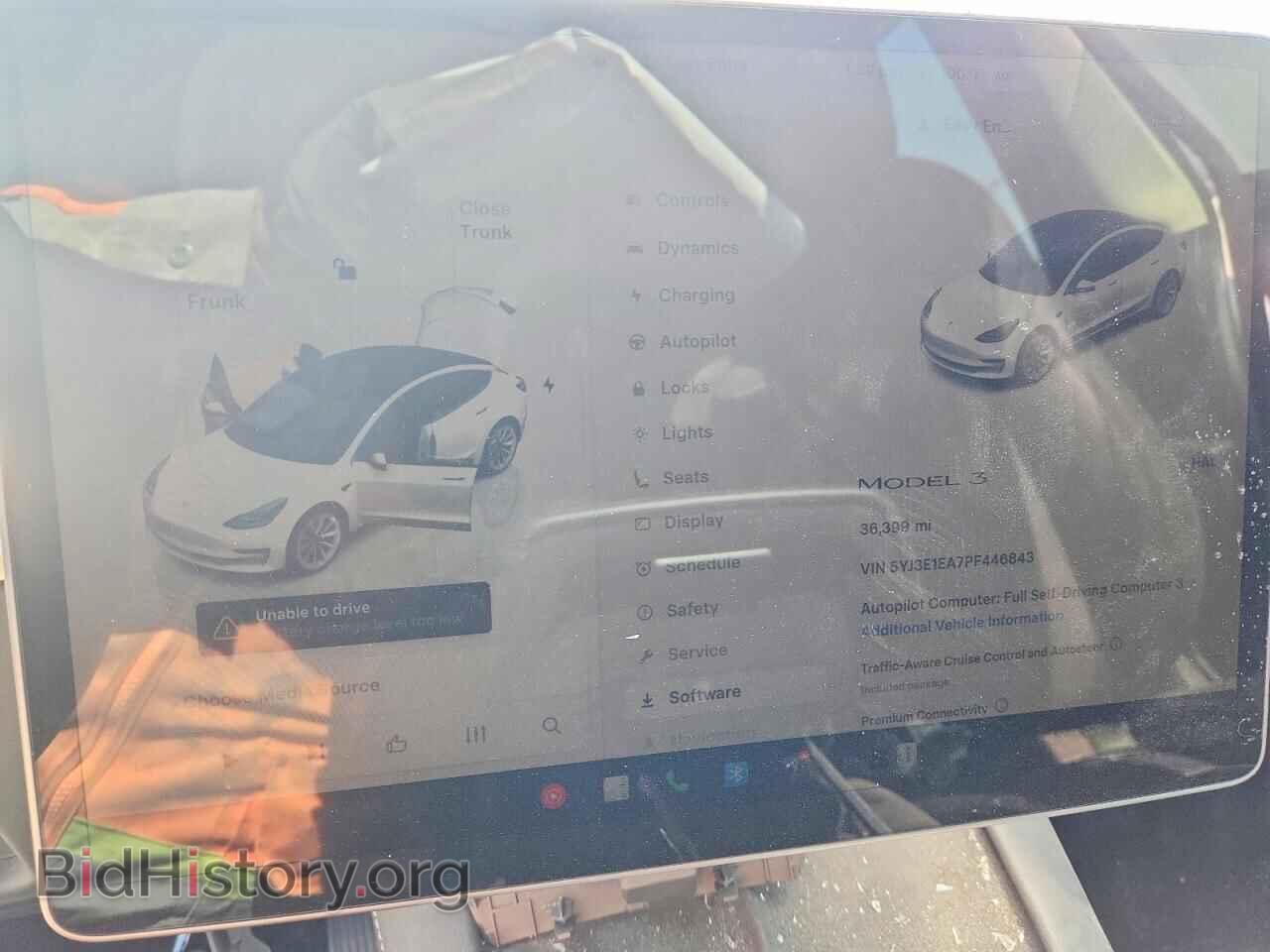 2023 TESLA MODEL 3 - VIN: 5YJ3E1EA7PF446843 - Фото 9