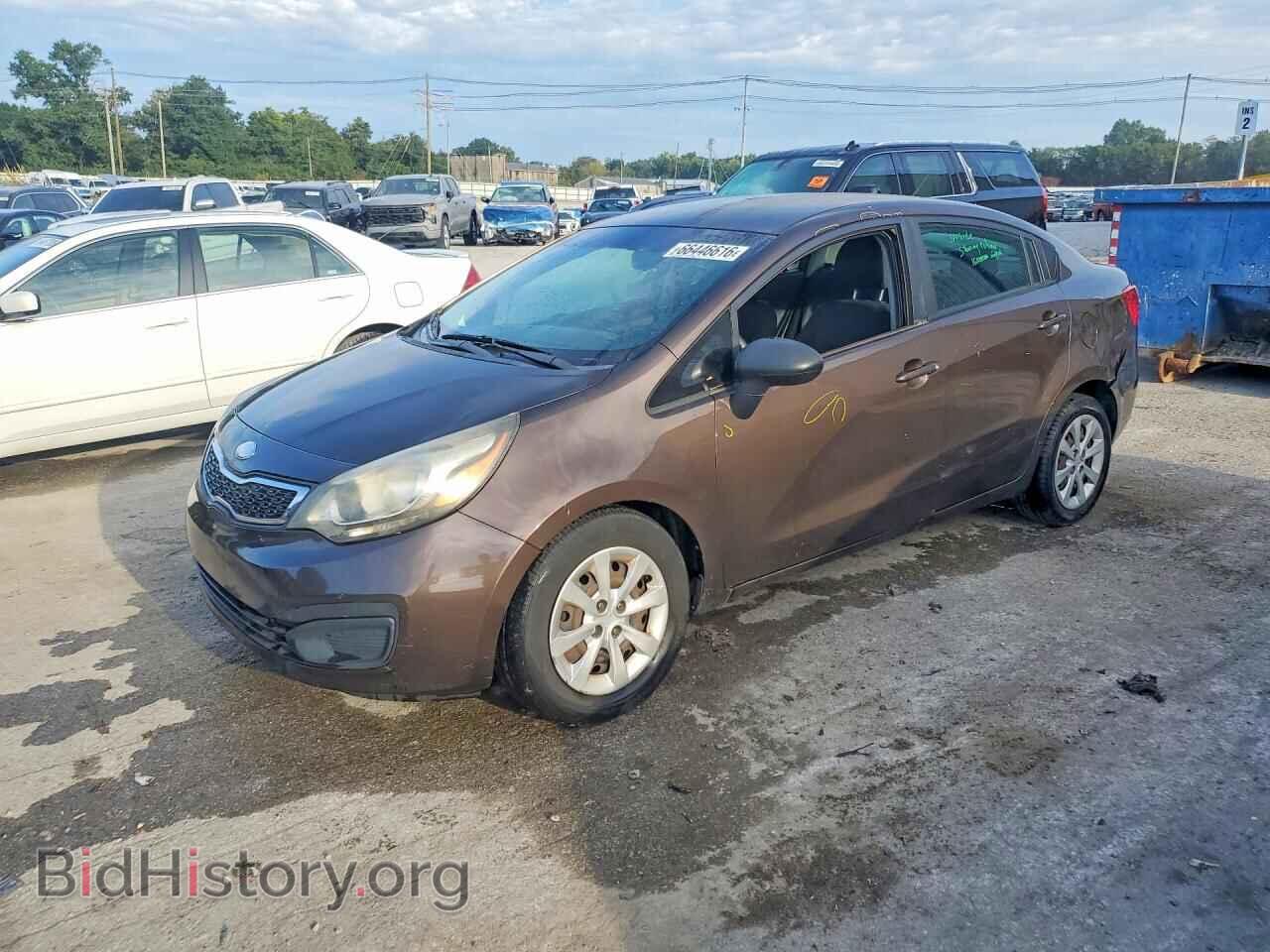 Фотография KNADN4A33D6197569 - KIA RIO 2013