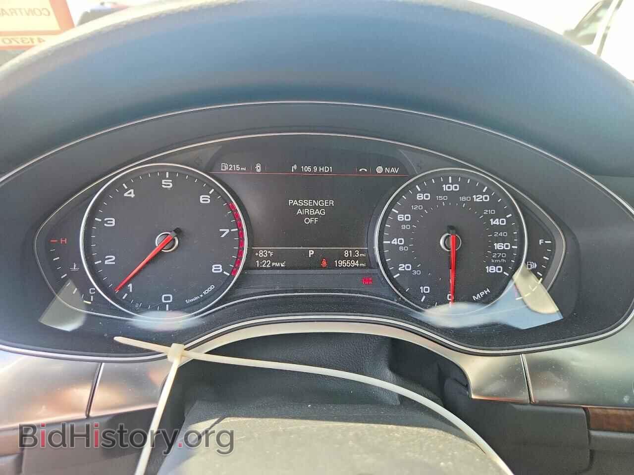 2013 AUDI A6 - VIN: WAUHGAFC0DN015075 - Photo 9