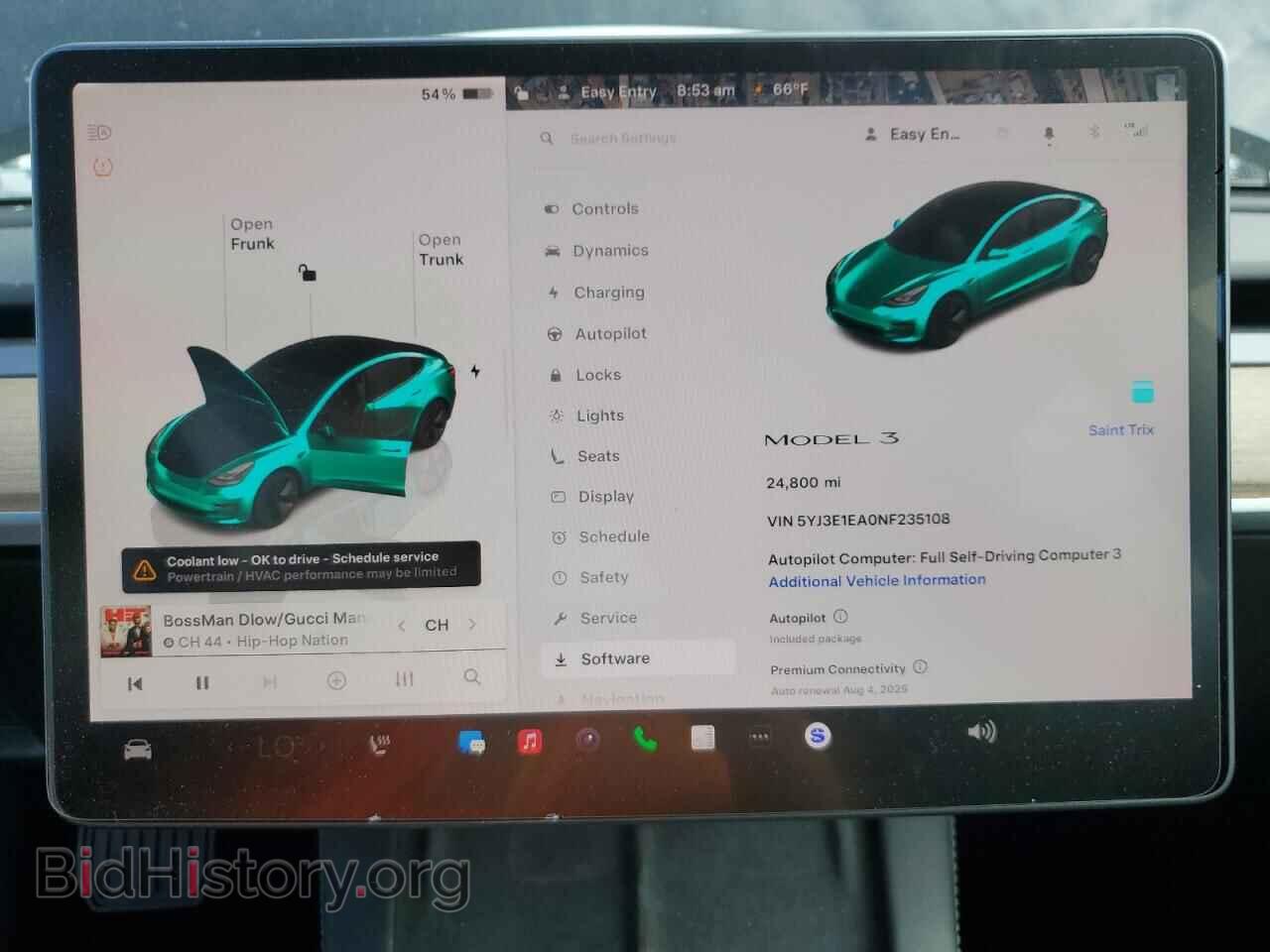 2022 TESLA MODEL 3 - VIN: 5YJ3E1EA0NF235108 - Photo 9