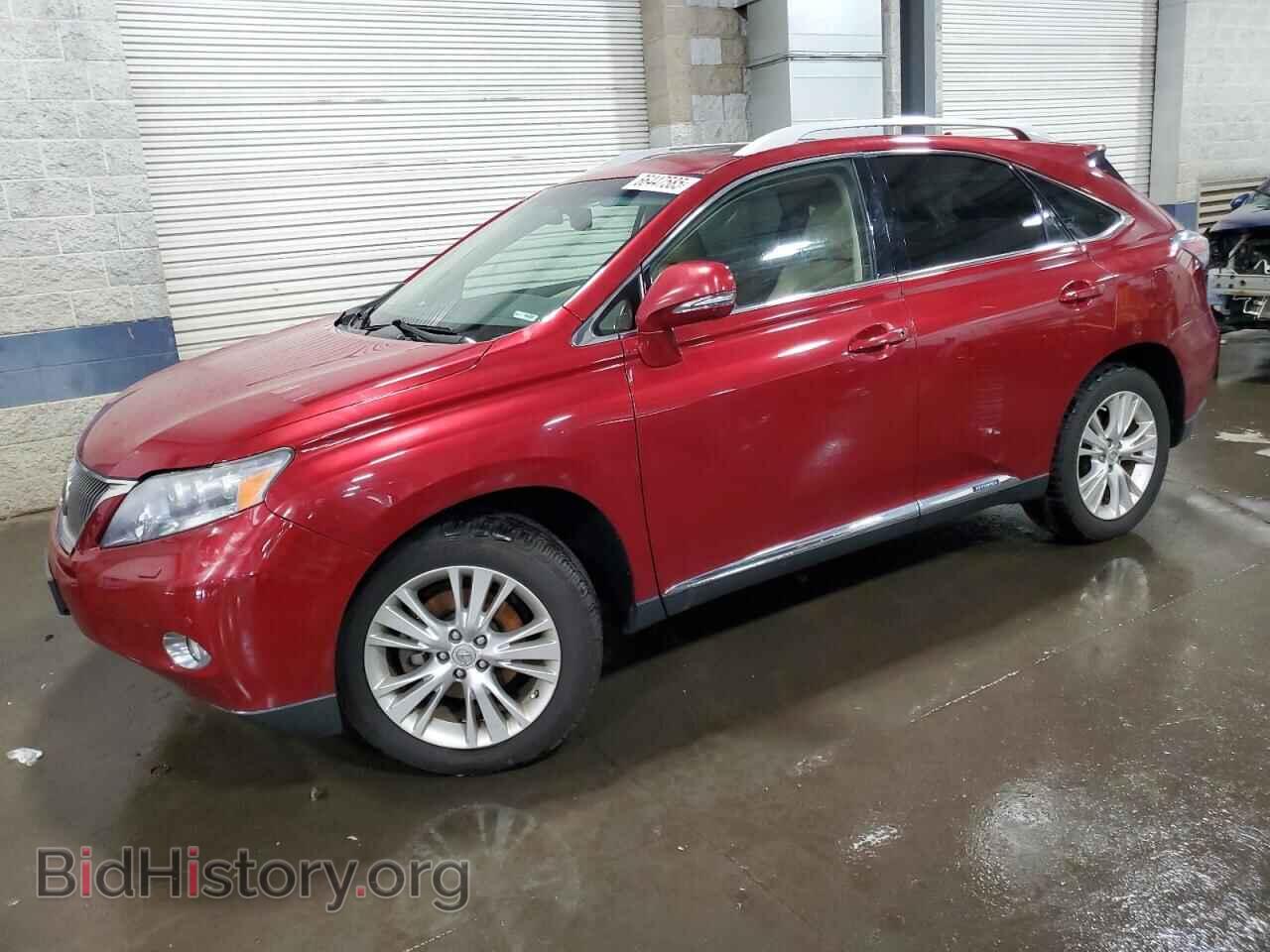 Фотография JTJBC1BA6C2425160 - LEXUS RX450 2012