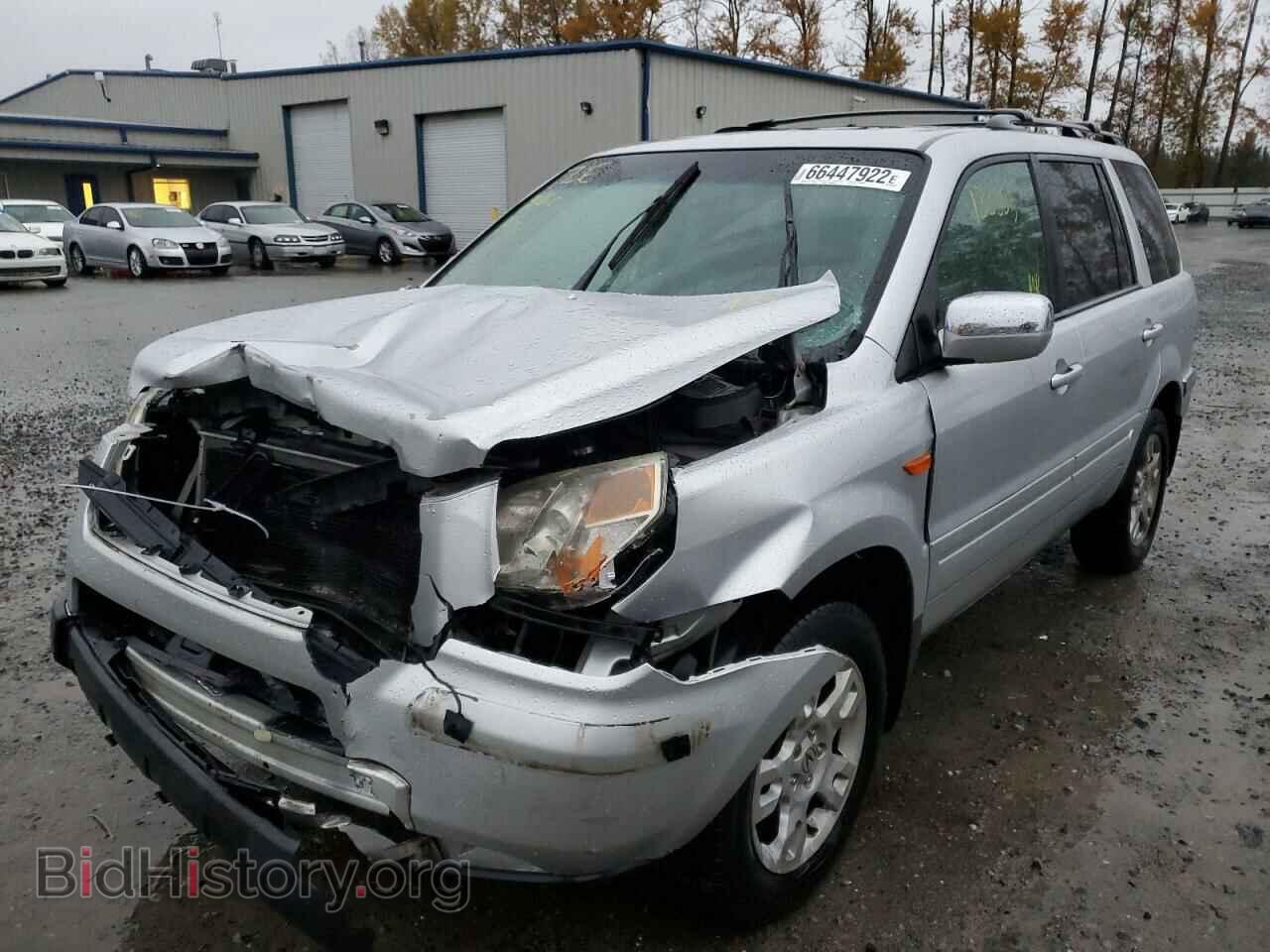 2006 HONDA PILOT - VIN: 2HKYF18666H550105 - Фото 2