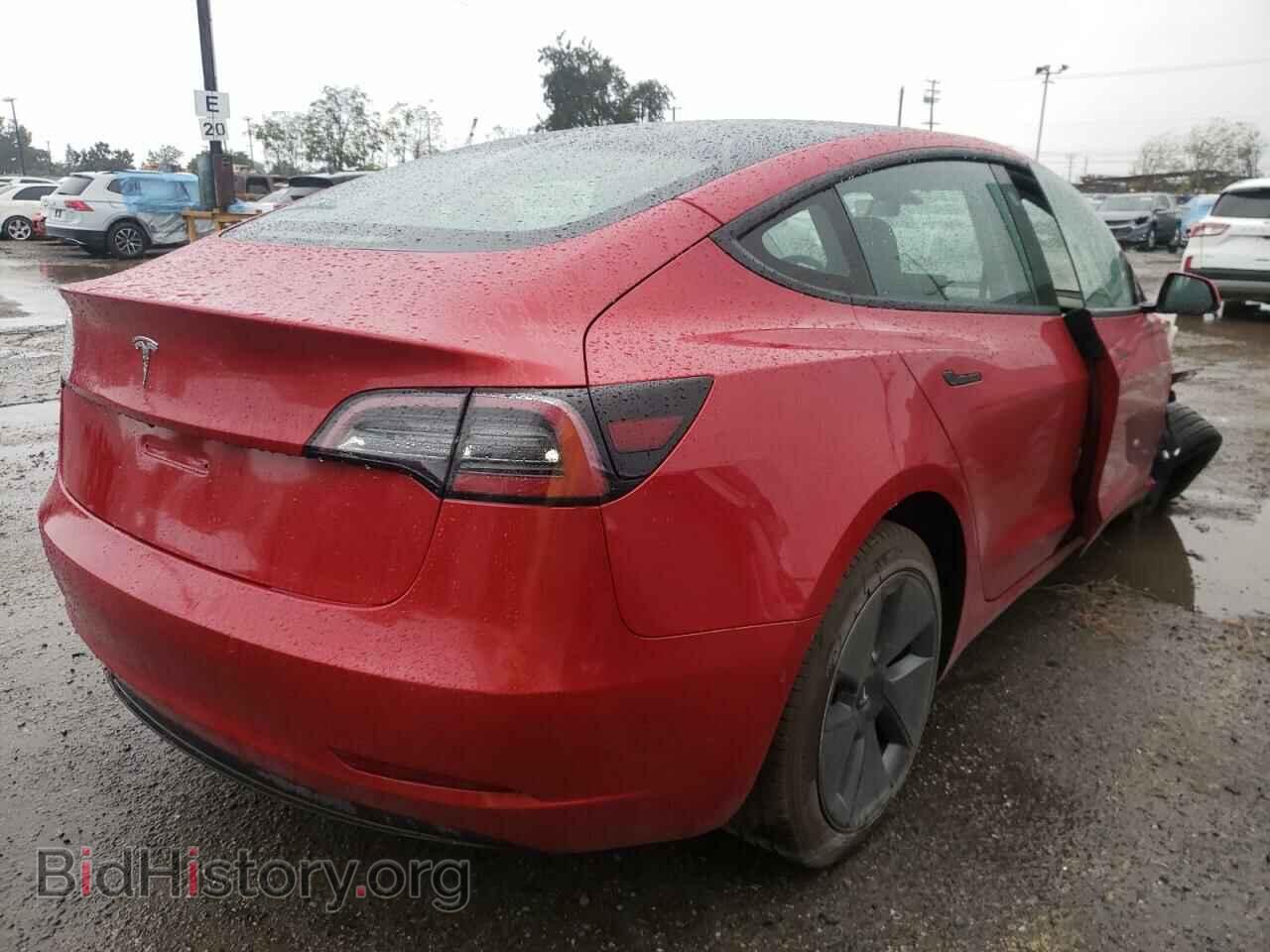 2022 TESLA MODEL 3 - VIN: 5YJ3E1EA0NF286219 - Фото 3