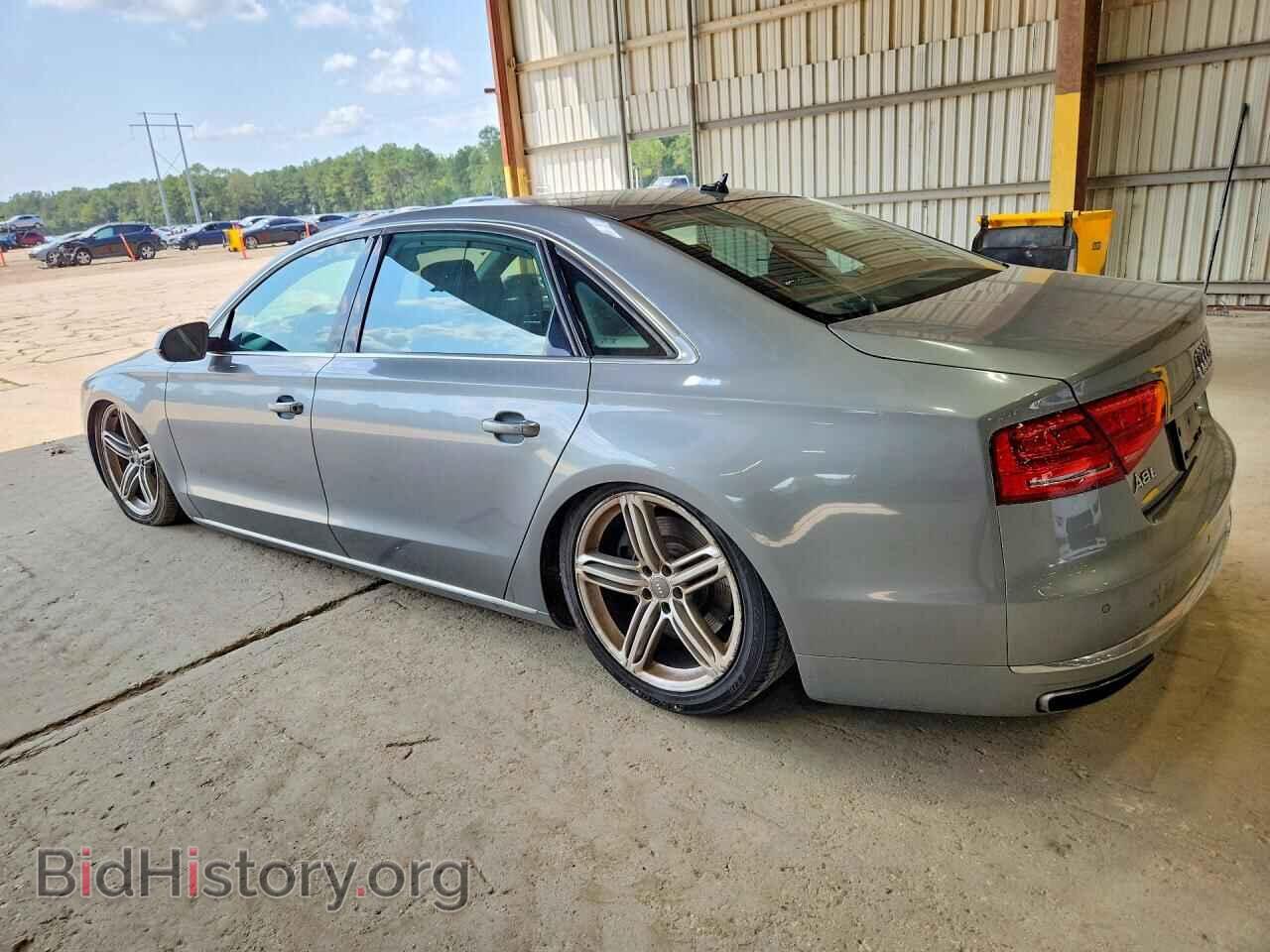 2013 AUDI A8 - VIN: WAUR2AFD7DN014839 - Фото 2