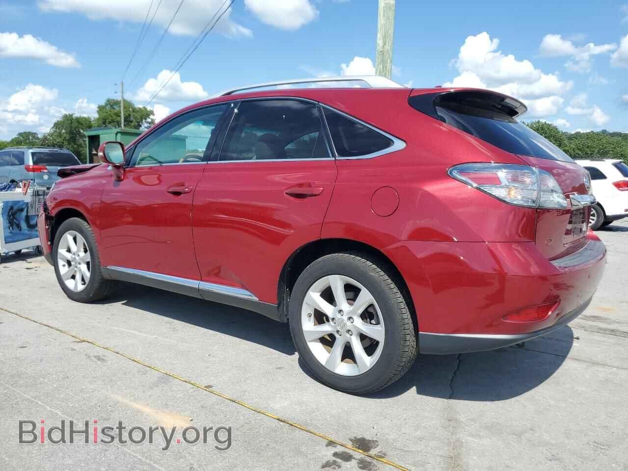 2012 LEXUS RX350 - VIN: 2T2BK1BA4CC130903 - Фото 2