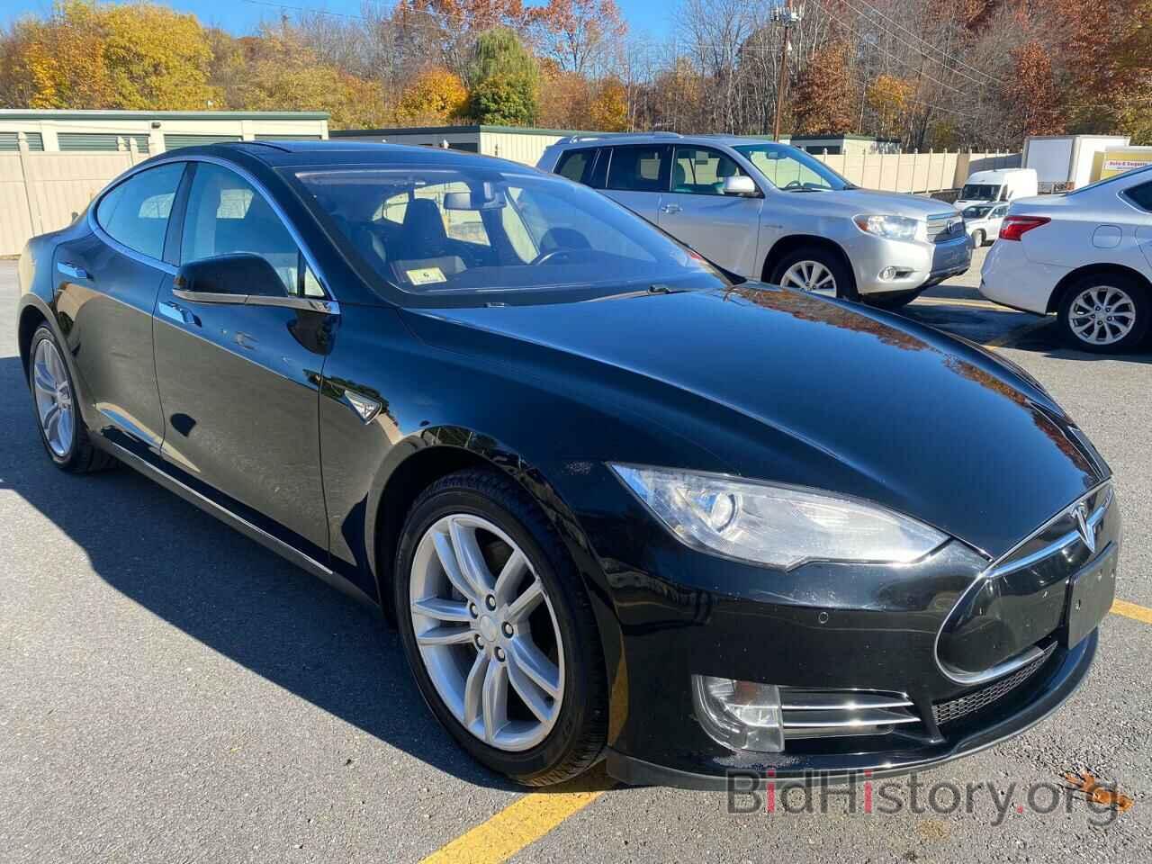 Tesla model s 2013 чёрная