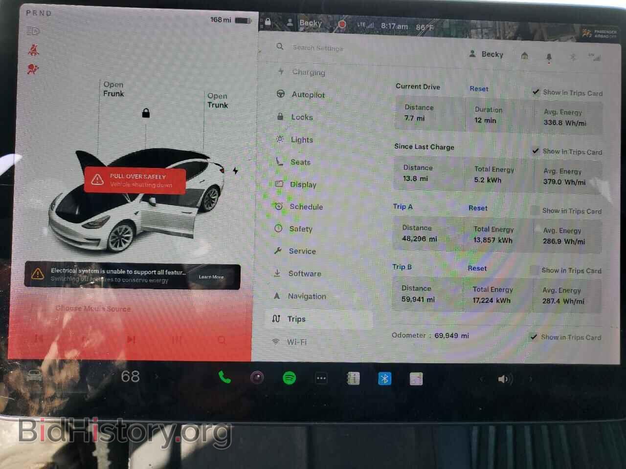 2021 TESLA MODEL 3 - VIN: 5YJ3E1EA8MF053803 - Photo 9