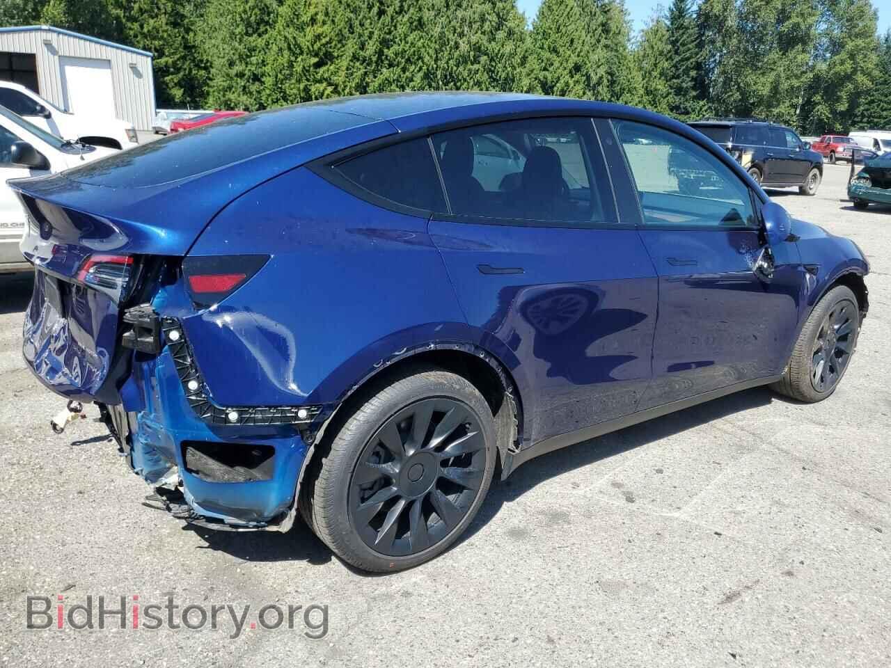 2022 TESLA MODEL Y - VIN: 7SAYGAEE2NF558307 - Фото 3