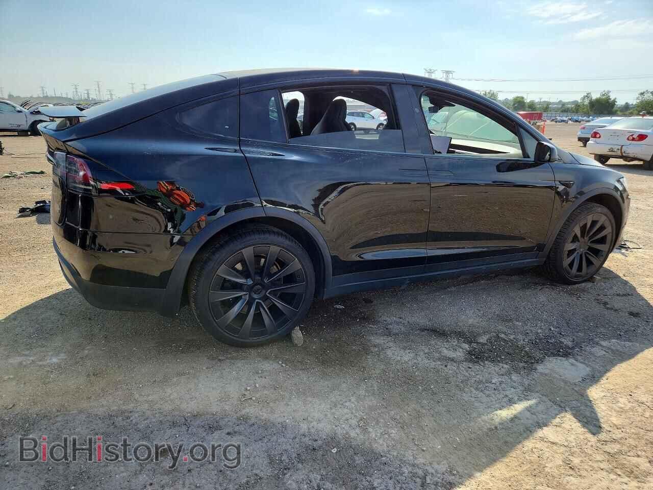 2022 TESLA MODEL X - VIN: 7SAXCBE67NF354740 - Фото 3