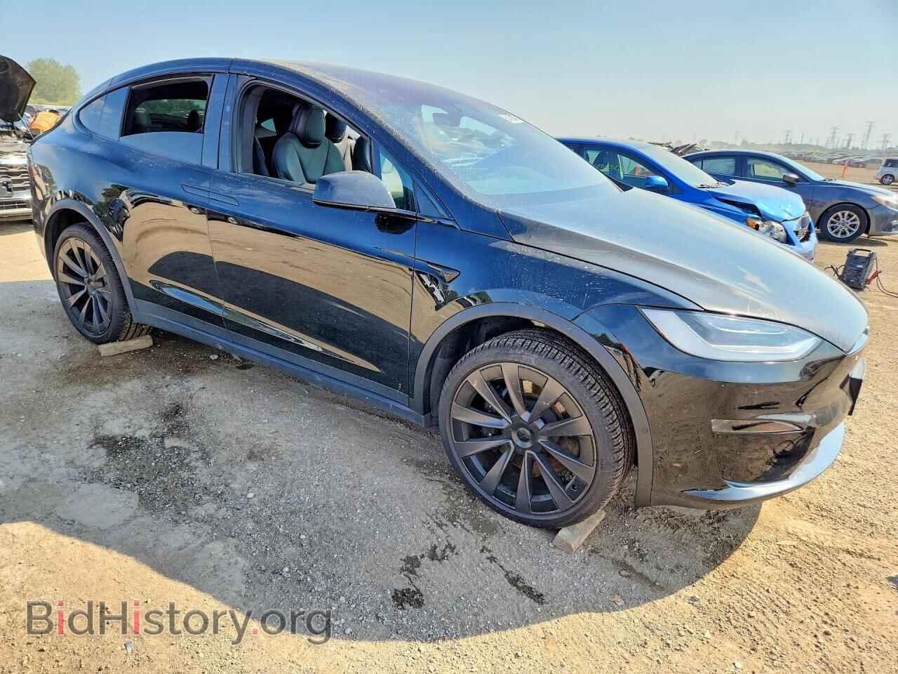 2022 TESLA MODEL X - VIN: 7SAXCBE67NF354740 - Фото 4