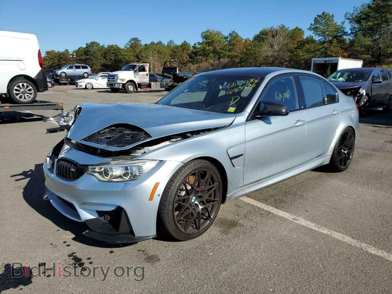 2017 BMW M3 - VIN: WBS8M9C37H5G85576 - Фото 2