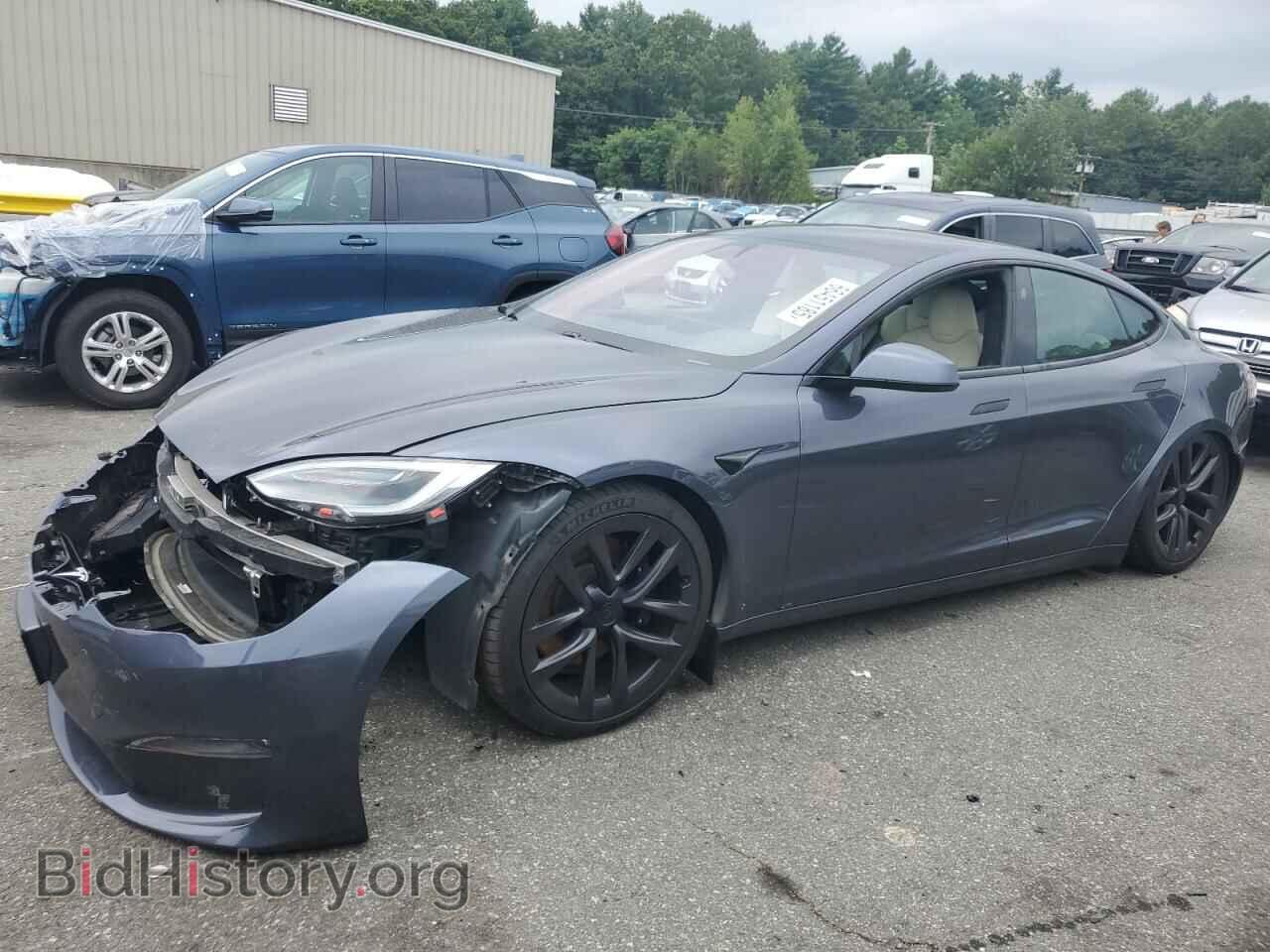 Фотография 5YJSA1E67MF451507 - TESLA MODEL S 2021