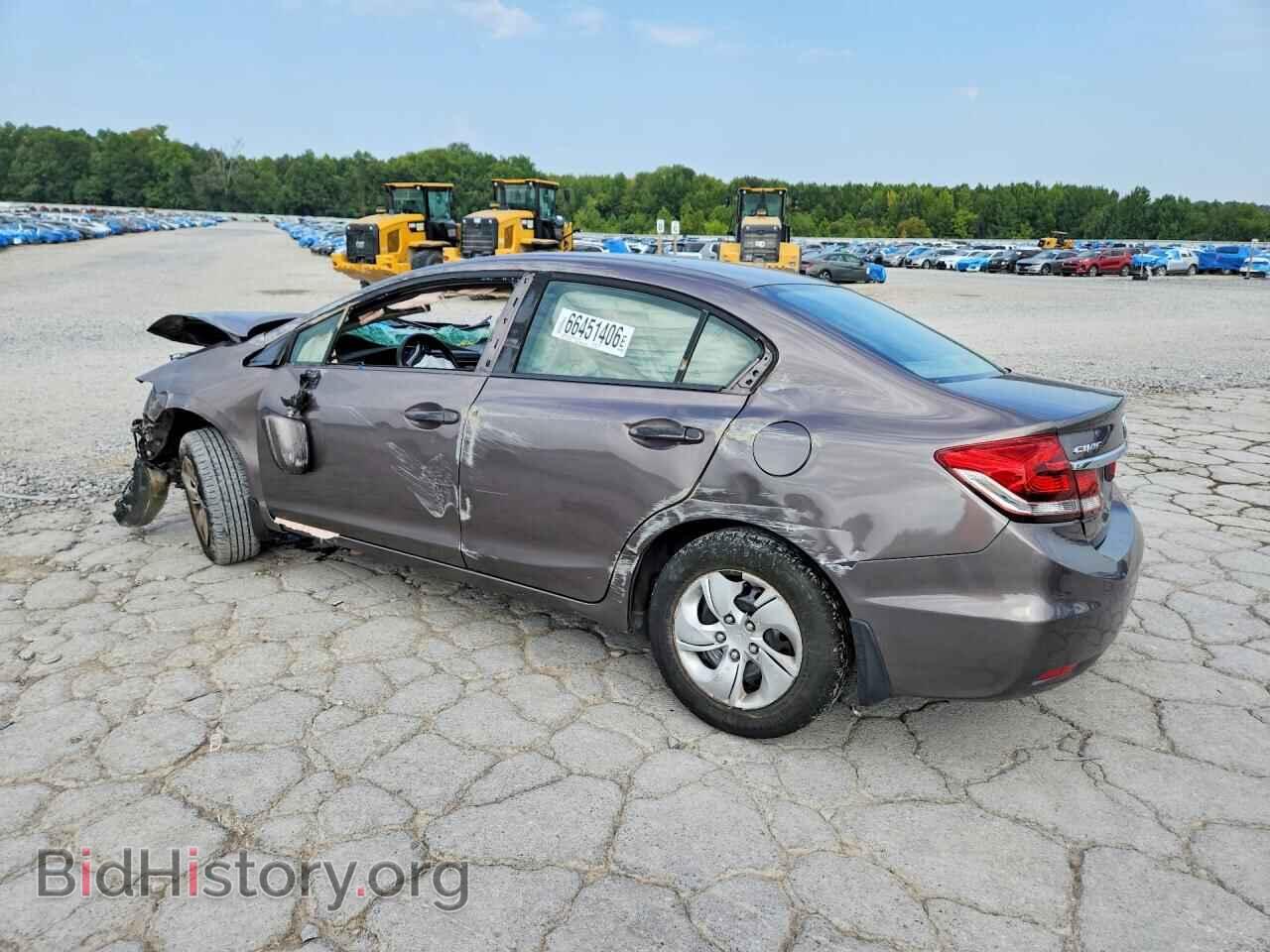 2015 HONDA CIVIC - VIN: 19XFB2F57FE257031 - Фото 2