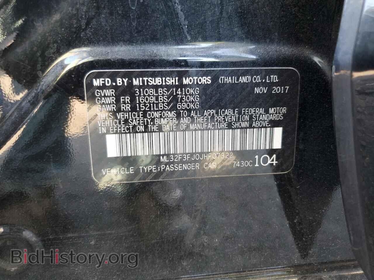 2018 MITSUBISHI MIRAGE - VIN: ML32F3FJ0JHF07322 - Фото 12