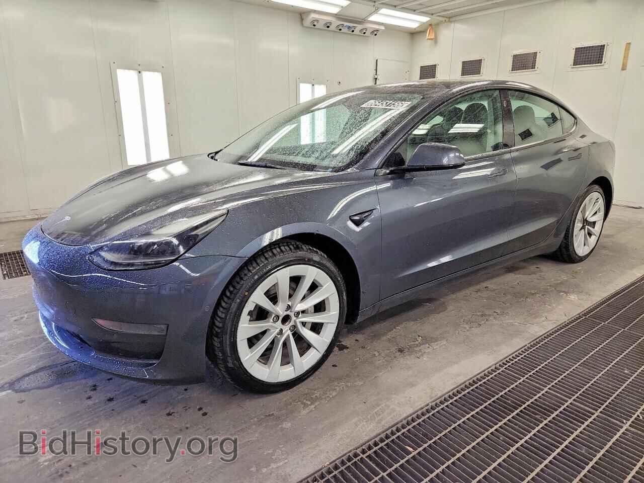 Photo 5YJ3E1EA5NF186164 - TESLA MODEL 3 2022